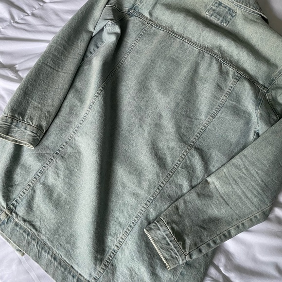 F21 Long Jean Jacket - Picture 5 of 6